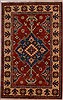 Kazak Red Hand Knotted 29 X 44  Area Rug 100-16267 Thumb 0