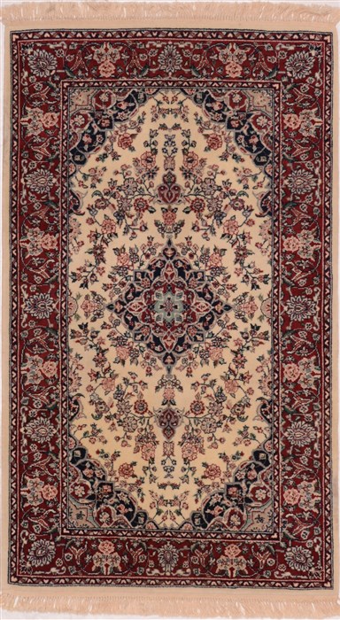 Sarouk Red Flat Woven 30 X 50 Area Rug 100-16272 Image 0