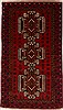 Baluch Red Hand Knotted 36 X 63 Area Rug 100-16274 Thumb 0