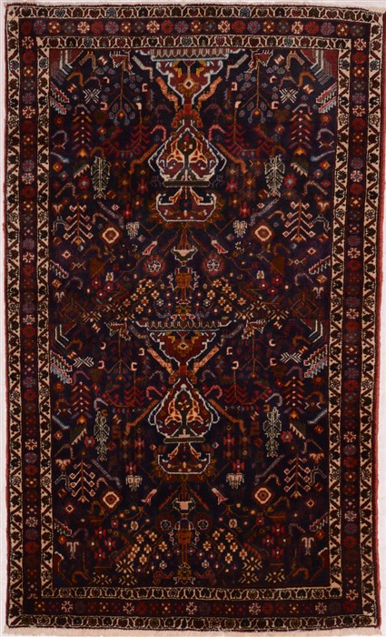 Shahre Babak Blue Hand Knotted 35 X 57  Area Rug 100-16277 Image 0