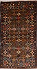 Baluch Blue Hand Knotted 37 X 65  Area Rug 100-16278 Thumb 0
