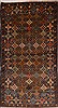 Baluch Blue Hand Knotted 37 X 65 Area Rug 100-16278 Thumb 0