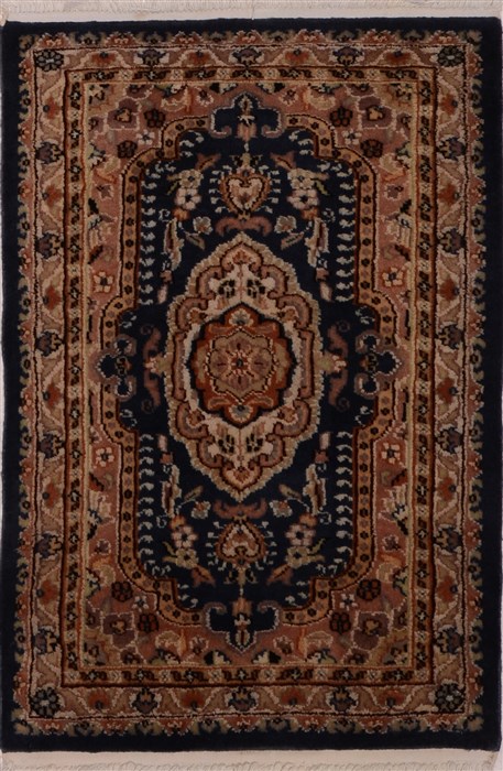 Pak-Persian Purple Flat Woven 111 X 211  Area Rug 100-16284 Image 0