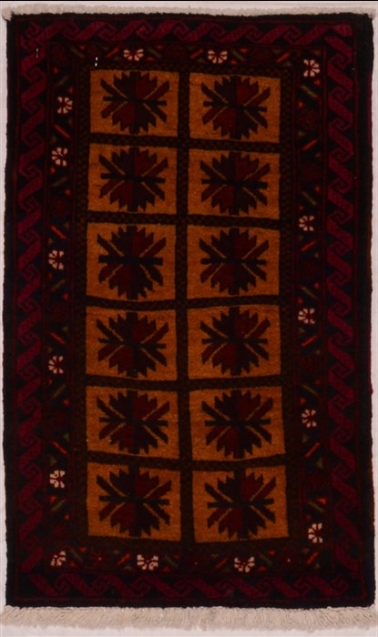 Baluch Brown Hand Knotted 15 X 24  Area Rug 100-16290 Image 0