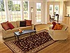 Tabriz Red Hand Tufted 60 X 90 Area Rug 100-16293 Thumb 4