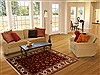 Jaipur Red Hand Knotted 40 X 61 Area Rug 100-16299 Thumb 5