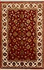 Jaipur Red Hand Knotted 40 X 61  Area Rug 100-16299 Thumb 0