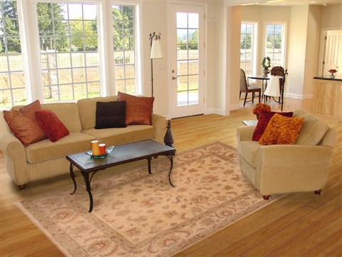 Chobi Beige Hand Knotted 62 X 810 Area Rug 100-16304 Image 4