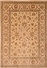 Chobi Beige Hand Knotted 62 X 810  Area Rug 100-16304 Thumb 0