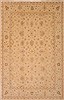 Chobi Beige Hand Knotted 66 X 100 Area Rug 100-16305 Thumb 0