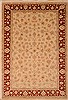 Chobi Beige Hand Knotted 62 X 90 Area Rug 100-16306 Thumb 0