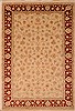 Chobi Beige Hand Knotted 62 X 90  Area Rug 100-16306 Thumb 0