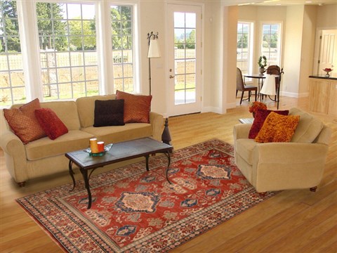 Kazak Red Hand Knotted 611 X 101 Area Rug 100-16310 Image 4
