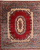 Kerman Red Hand Knotted 1110 X 147  Area Rug 100-16311 Thumb 0