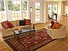Kazak Red Hand Knotted 69 X 97 Area Rug 100-16315 Thumb 4
