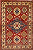 Kazak Red Hand Knotted 69 X 94  Area Rug 100-16316 Thumb 0