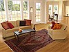 Sanandaj Brown Hand Knotted 67 X 97 Area Rug 100-16320 Thumb 4
