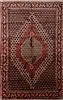 Sanandaj Brown Hand Knotted 67 X 97 Area Rug 100-16320 Thumb 0
