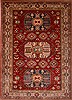 Kazak Red Hand Knotted 72 X 99 Area Rug 100-16325 Thumb 0