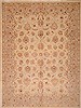 Chobi Beige Hand Knotted 81 X 104  Area Rug 100-16327 Thumb 0