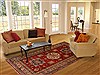 Kazak Red Hand Knotted 73 X 98 Area Rug 100-16329 Thumb 4