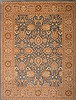 Chobi Blue Hand Knotted 94 X 125  Area Rug 100-16331 Thumb 0