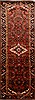 Hamedan Red Runner Hand Knotted 37 X 910  Area Rug 100-16336 Thumb 0