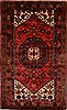 Hamedan Red Hand Knotted 41 X 69  Area Rug 100-16339 Thumb 0