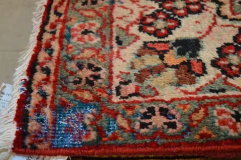 Moshk Abad White Hand Knotted 68 X 103 Area Rug 100-16341 Image 2