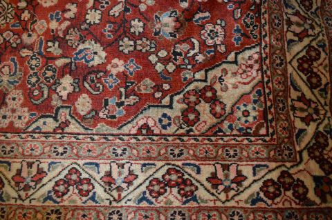 Moshk Abad White Hand Knotted 68 X 103 Area Rug 100-16341 Image 8