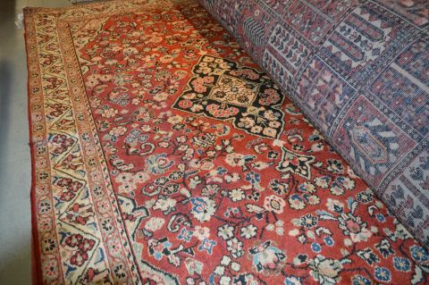 Moshk Abad White Hand Knotted 68 X 103 Area Rug 100-16341 Image 7