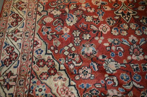 Moshk Abad White Hand Knotted 68 X 103 Area Rug 100-16341 Image 3