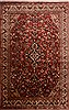 Moshk Abad White Hand Knotted 68 X 103  Area Rug 100-16341 Thumb 0
