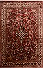 Moshk Abad White Hand Knotted 68 X 103 Area Rug 100-16341 Thumb 0