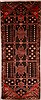 Hamedan Brown Runner Hand Knotted 37 X 811  Area Rug 100-16343 Thumb 0