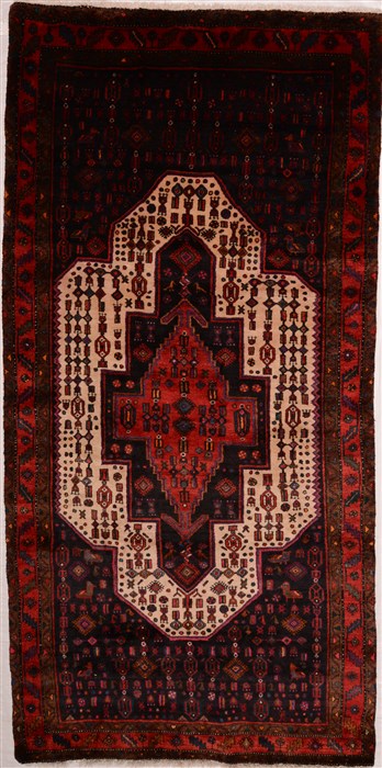Persian Ghoochan Red Runner 10 To 12 Ft Wool Carpet 16351 Sku - 4 Ft By 12 Rug Persian Ghoochan Red Runner 10 To 12 Ft Wool Carpet 16351 Sku - 4 Ft By 12 Rug