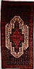 Ghoochan Red Runner Hand Knotted 411 X 100  Area Rug 100-16351 Thumb 0