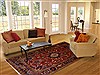 Goravan Blue Hand Knotted 75 X 98 Area Rug 100-16352 Thumb 4