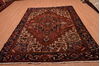 Goravan White Hand Knotted 76 X 103  Area Rug 100-16353 Thumb 1