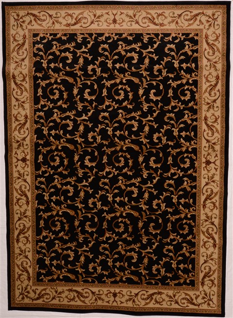 Mood Beige Machine Made 67 X 93  Area Rug 100-16354 Image 0