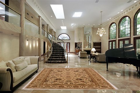 Tabriz Beige Hand Tufted 60 X 90 Area Rug 100-16355 Image 1