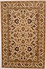 Tabriz Beige Hand Tufted 60 X 90 Area Rug 100-16355 Thumb 0