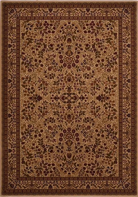 Sarouk Beige Machine Made 67 X 96  Area Rug 100-16359 Image 0