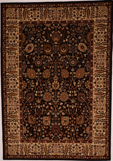 Viss Black Machine Made 67 X 96  Area Rug 100-16361 Image 0