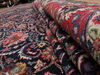Mashad Blue Hand Knotted 99 X 132 Area Rug 100-16364 Thumb 6