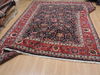 Mashad Blue Hand Knotted 99 X 132 Area Rug 100-16364 Thumb 7