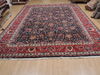 Mashad Blue Hand Knotted 99 X 132 Area Rug 100-16364 Thumb 11