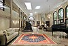 Isfahan Orange Hand Knotted 84 X 110 Area Rug 100-16366 Thumb 1