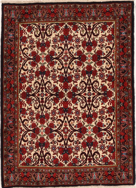Bidjar White Hand Knotted 37 X 411  Area Rug 251-16369 Image 0