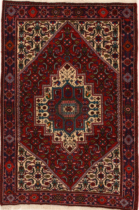Gholtogh Red Hand Knotted 34 X 411 Area Rug 251-16370 Image 0